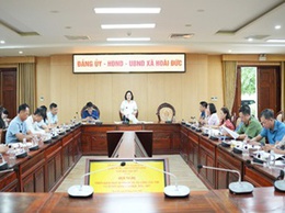 UBND xã Hoài Đức tổ chức Họp Ban Chỉ đạo các kỳ thi năm 2026 và tuyển sinh năm học 2026 - 2027 xã