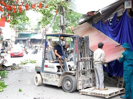 Thanh Oai kiên trì lập lại trật tự đô thị, xây dựng diện mạo địa phương văn minh, sáng - xanh - sạch - đẹp