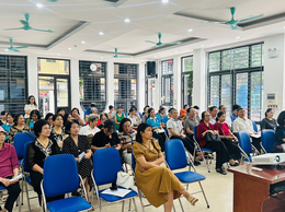 UBND phường Định Công đẩy mạnh tuyên truyền cải cách hành chính đến tận người dân tại các tổ dân phố
