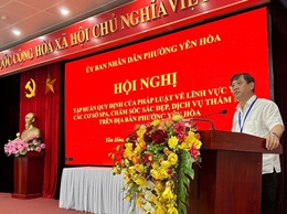 Phường Yên Hòa tăng cường tuyên truyền, quán triệt quy định pháp luật đối với các cơ sở spa, dịch vụ thẩm mỹ