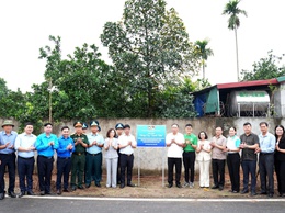 Khánh thành công trình “Hàng cây thanh niên”, tạo điểm nhấn cảnh quan nông thôn