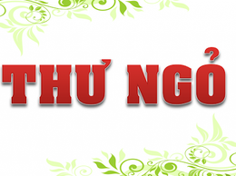 Thư ngỏ gửi người nộp thế về tính tiền sử dụng đất đối với hộ gia đình, cá nhân khi chuyển mục đích sử dụng đất.
