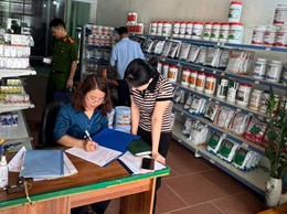 xã Bất Bạt: Tăng cường kiểm tra liên ngành về an toàn thực phẩm và vật tư nông nghiệp trong 