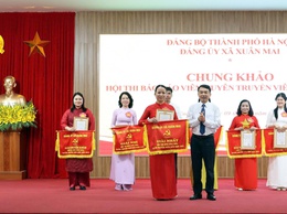 Dấu ấn từ Hội thi Báo cáo viên, Tuyên truyền viên giỏi ở Xuân Mai