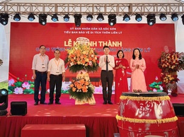 XÃ SÓC SƠN TỔ CHỨC LỄ KHÁNH THÀNH DỰ ÁN TU BỔ, TÔN TẠO DI TÍCH ĐÌNH LÀNG LIÊN LÝ 