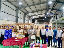 Đoàn Hội đồng Thủ công Thế giới tham quan xã Phượng Dực: Cơ hội lan tỏa giá trị làng nghề truyền thống Việt