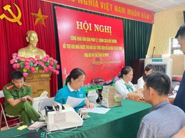 TRIỂN KHAI CHI TRẢ TIỀN GIẢI PHÓNG MẶT BẰNG THÔN VĨNH THỊNH