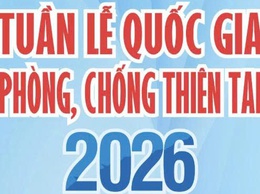 Phát động Tuần lễ quốc gia phòng, chống thiên tai 2026