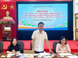 ỦY BAN NHÂN DÂN XÃ NGỌC HỒI TỔ CHỨC HỘI NGHỊ TRIỂN KHAI CÔNG TÁC TỔ CHỨC KỲ THI TUYỂN SINH VÀO LỚP 10 THPT, THI TỐT NGHIỆP THPT NĂM 2026 VÀ TUYỂN SINH ĐẦU CẤP NĂM HỌC 2026-2027