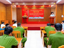 Thanh Liệt: Tập huấn nghiệp vụ PCCC và CNCH cho cán bộ, công chức, viên chức phường