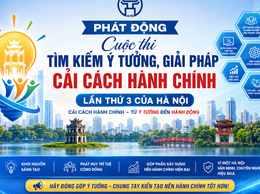 Phát động Cuộc thi Tìm kiếm ý tưởng, giải pháp cải cách hành chính lần thứ 3