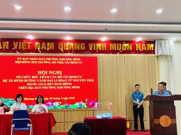 Phường Khương Đình tổ chức bốc thăm căn hộ tái định cư phục vụ Dự án đường Vành đai 2,5
