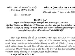 Phường Hồng Hà tăng cường tuyên truyền thực hiện Chỉ thị về siết chặt kỷ luật, kỷ cương và nâng cao hiệu quả thực thi công vụ