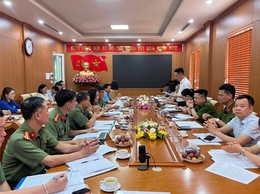 UBND xã Ngọc Hồi tiếp Đoàn Khảo sát của Ban Chỉ đạo thực hiện phong trào toàn dân bảo vệ ANTQ Thành phố