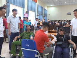 Hòa Xá hơn 300 người người tham gia hiến máu tình nguyện