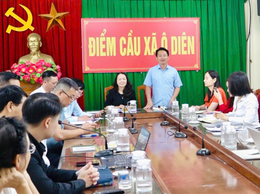 Hội nghị gặp mặt trao đổi, hợp tác xây dựng sản phẩm và phát triển tour, tuyến du lịch gắn với điểm đến xã Ô Diên