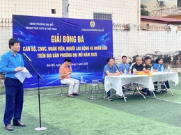 Phường Đại Mỗ tổ chức thành công Giải bóng đá cán bộ, công nhân viên chức, người lao động và Nhân dân trên địa bàn phường năm 2026