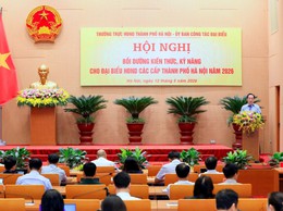 Đại Xuyên tham dự hội nghị bồi dưỡng kiến thức, kỹ năng của đại biểu HĐND các cấp, thành phố Hà Nội