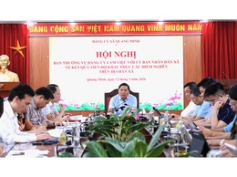 Xã Quang Minh khẩn trương tháo gỡ 5 “điểm nghẽn”, tạo động lực phát triển
