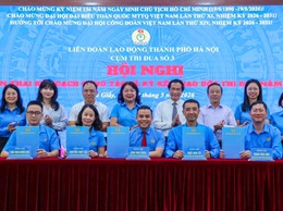 Cụm thi đua số 03 triển khai nhiệm vụ công tác, ký kết giao ước thi đua năm 2026