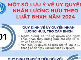 Ủy quyền nhận lương hưu: Quy trình thực hiện áp dụng từ 2026