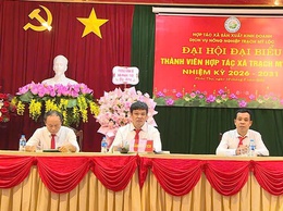 ĐẠI HỘI THÀNH VIÊN HỢP TÁC XÃ NÔNG NGHIỆP TRẠCH MỸ LỘC NHIỆM KỲ 2026–2031