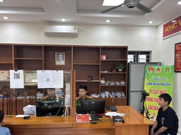 Công an xã Phú Cát tăng cường cấp định danh điện tử mức độ 2 cho trẻ em vì Nhân dân phục vụ