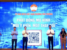 Phường Phú Thượng triển khai mô hình “Mỗi ý kiến, một thay đổi” và kế hoạch tuyên truyền khắc phục 5 điểm nghẽn trên địa bàn Thành phố