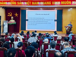Trung tâm Chính trị phường Tây Hồ tổ chức khai mạc lớp tập huấn công tác dư luận xã hội năm 2026
