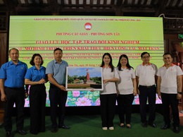 Phường Cầu Giấy tổ chức sinh hoạt chuyên đề chào mừng Đại hội đại biểu toàn quốc MTTQ Việt Nam lần thứ XI