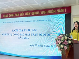 Phường Cầu Giấy bồi dưỡng kỹ năng ứng dụng AI cho cán bộ Mặt trận cơ sở