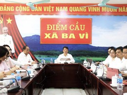 HĐND xã Ba Vì tham dự Hội nghị bồi dưỡng kiến thức, kỹ năng hoạt động đại biểu HĐND các cấp thành phố Hà Nội năm 2026