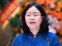 Bà Bùi Thị Minh Hoài tái đắc cử Chủ tịch Ủy ban Trung ương MTTQ Việt Nam