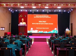 Khai mạc huấn luyện dân quân cơ động năm 2026