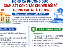 HĐND XÃ PHƯỢNG DỰC TĂNG CƯỜNG GIÁM SÁT CÔNG TÁC CHUYỂN ĐỔI SỐ TRONG CÁC NHÀ TRƯỜNG