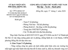 PHƯỜNG HỒNG HÀ TĂNG CƯỜNG GIÁM SÁT, PHÒNG CHỐNG BỆNH DO VI RÚT HANTA