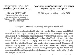 Phường Hồng Hà đẩy mạnh tuyên truyền kỷ niệm 80 năm Ngày truyền thống cơ quan quản lý Nhà nước về lĩnh vực công tác dân tộc