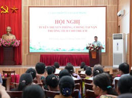 Bát Tràng tiếp tục tuyên truyền phòng chống tai nạn thương tích cho trẻ em