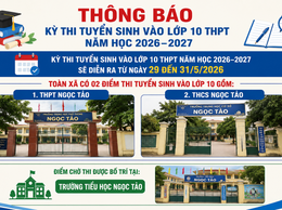 Hát Môn: triển khai công tác thi tuyển sinh vào lớp 10 và thi tốt nghiệp THPT năm 2026