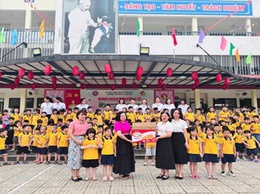 Các nhà trường trên địa bàn xã Hoài Đức quan tâm chuẩn bị hành trang cho trẻ vào lớp 1 năm học 2026 - 2027