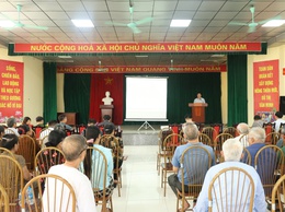 Xã Mê Linh tổ chức hội nghị đối thoại, trao đổi thông tin, triển khai thực hiện dự án: Xây dựng hạ tầng kỹ thuật khu đất dân cư dịch vụ.
