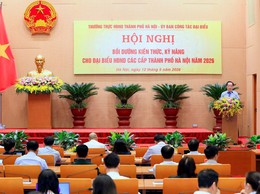 Đại biểu Hội đồng nhân dân xã Xuân Mai tham dự Hội nghị trực tuyến bồi dưỡng kiến thức, kỹ năng cho đại biểu HĐND các cấp thành phố Hà Nội năm 2026