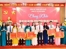 Tin truyền hình: Chung khảo Hội thi Báo cáo viên, Tuyên truyền viên giỏi xã Phú Nghĩa năm 2026