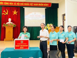Hội Nông dân xã Phúc Lộc tổ chức Hội nghị giao ban công tác Hội, triển khai nhiệm vụ trọng tâm tháng 5, 6 và phát động ủng hộ Quỹ 