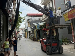 Ngày 13/5/2026: BCĐ 197 quyết liệt ra quân xử lý dứt điểm vi phạm trậtt ự đô thị trên trục đường Phương Trung
