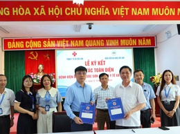 KÝ KẾT HỢP TÁC TOÀN DIỆN GIỮA BỆNH VIỆN ĐA KHOA SÓC SƠN VÀ TRẠM Y TẾ XÃ SÓC SƠN -TĂNG CƯỜNG KẾT NỐI TUYẾN CƠ SỞ – NÂNG CAO CHẤT LƯỢNG KHÁM, CHỮA BỆNH CHO NGƯỜI DÂN