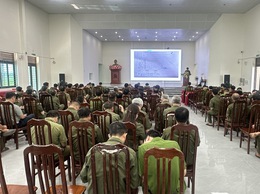 Hồng Sơn triển khai diễn tập phương án chữa cháy và cứu nạn, cứu hộ tại khu dân cư nguy hiểm cháy nổ trên địa bàn xã