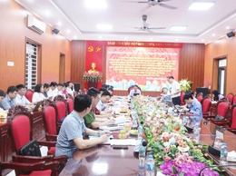 Ban thường vụ Đảng ủy xã Hòa Phú: Tiếp và làm việc với Đoàn giám sát số 06 của Ban thường vụ Thành ủy Hà Nội