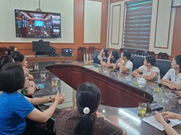 Hội LHPN xã Trần Phú: tham gia tập huấn an toàn trên không gian mạng cho phụ nữ nông thôn
