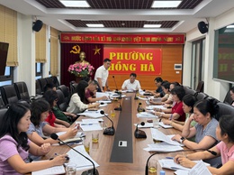 UBND phường Hồng Hà họp triển khai Tháng hành động vì trẻ em năm 2026